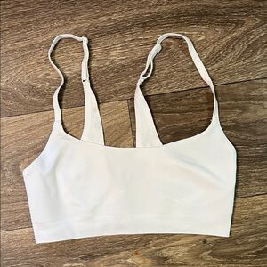 True & Co. White Bralette